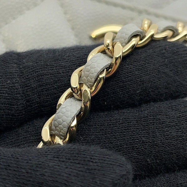 シャネル ハンドバッグ マトラッセ ココハンドル ミニミニ キャビアスキン AP4244 2wayチェーンショルダー