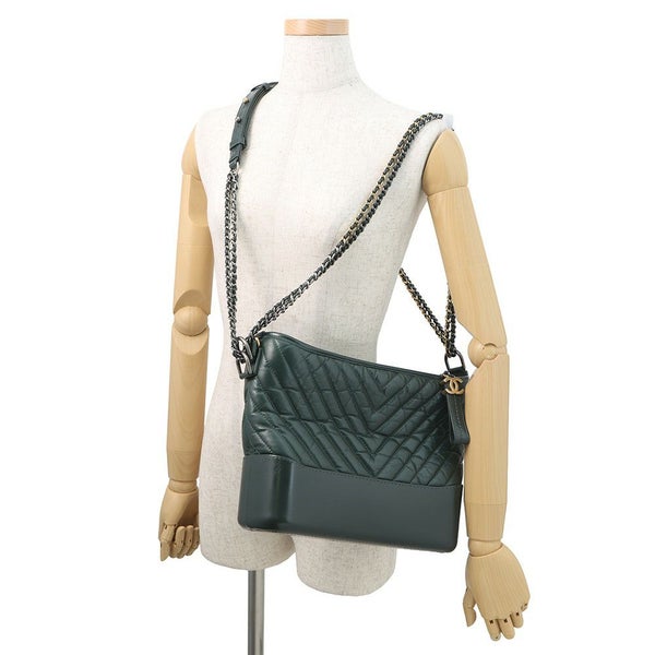 シャネル チェーンショルダーバッグ カーフレザー ガブリエル ドゥ ホーボー ラージ A93824 CHANEL 2way