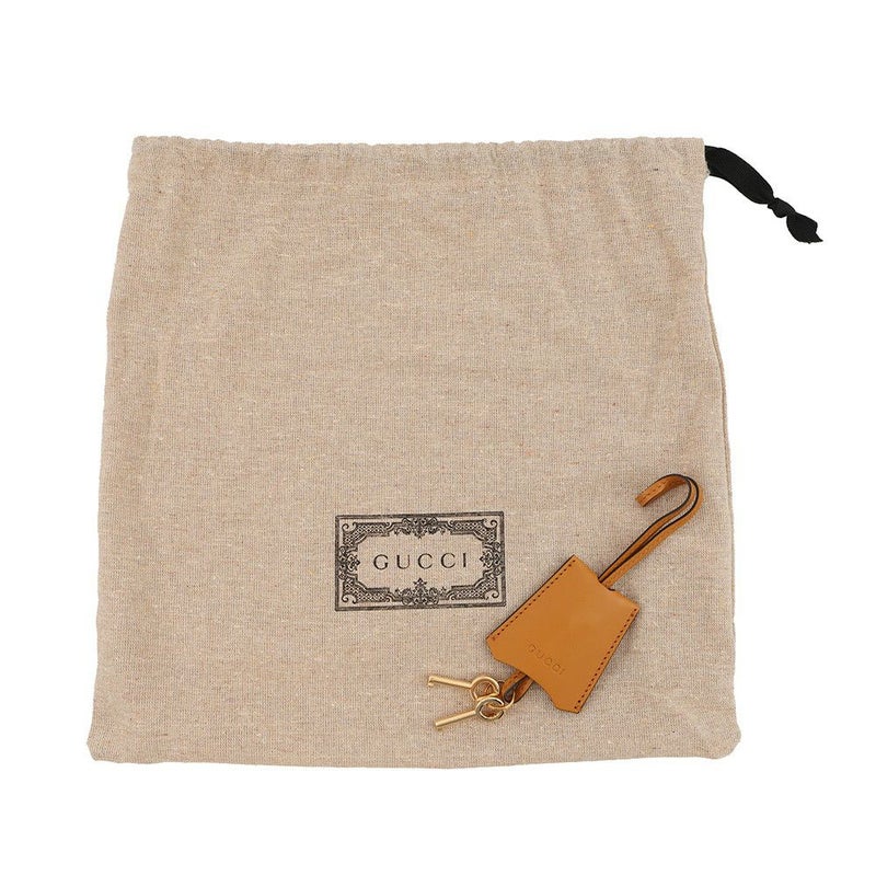 グッチ チェーンショルダーバッグ GGスプリーム/レザー パドロック スモール 409487 Wチェーンショルダー