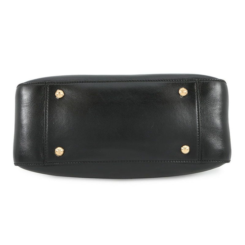 フェンディ ハンドバッグ セレリア FF トート スモール レザー 8BH367 2way FENDI ショルダーバッグ 黒