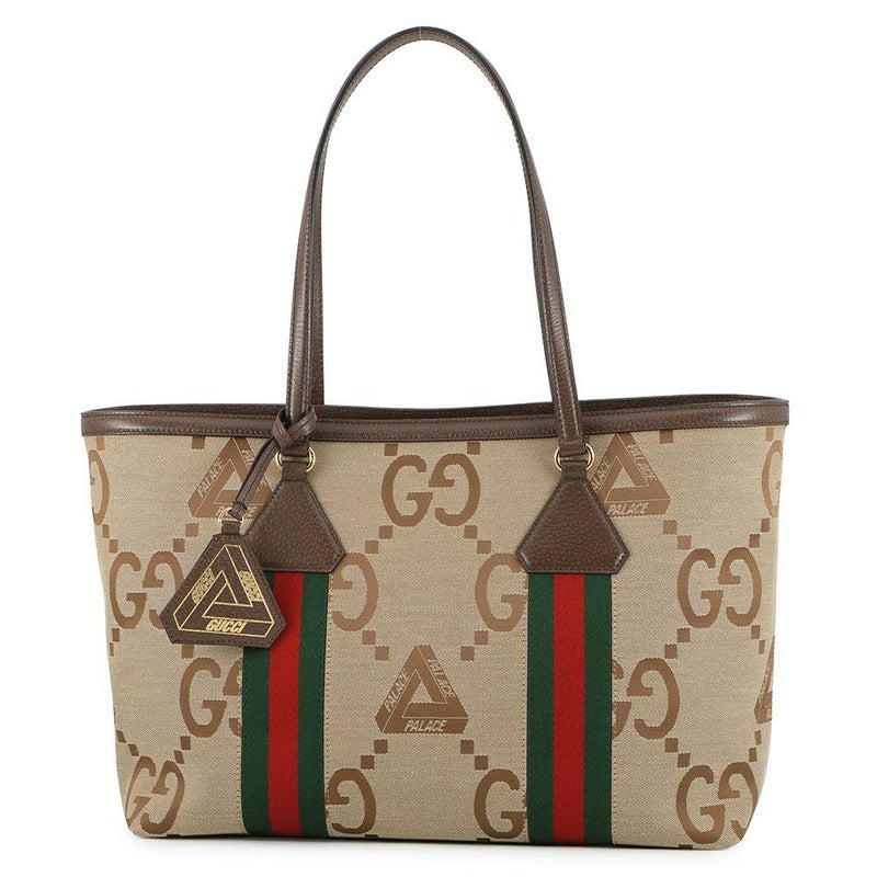 グッチ トートバッグ オフィディア ジャンボGG ミディア キャンバス/レザー 723736 GUCCI PALECEコラボ2022年