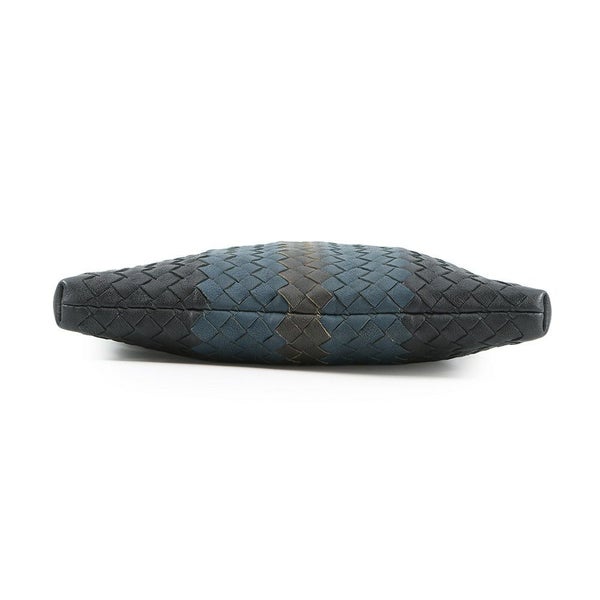 ボッテガヴェネタ ショルダーバッグ イントレチャート クラブ フュメ メッセンジャーバッグ 387302 BOTTEGA VENETA 黒