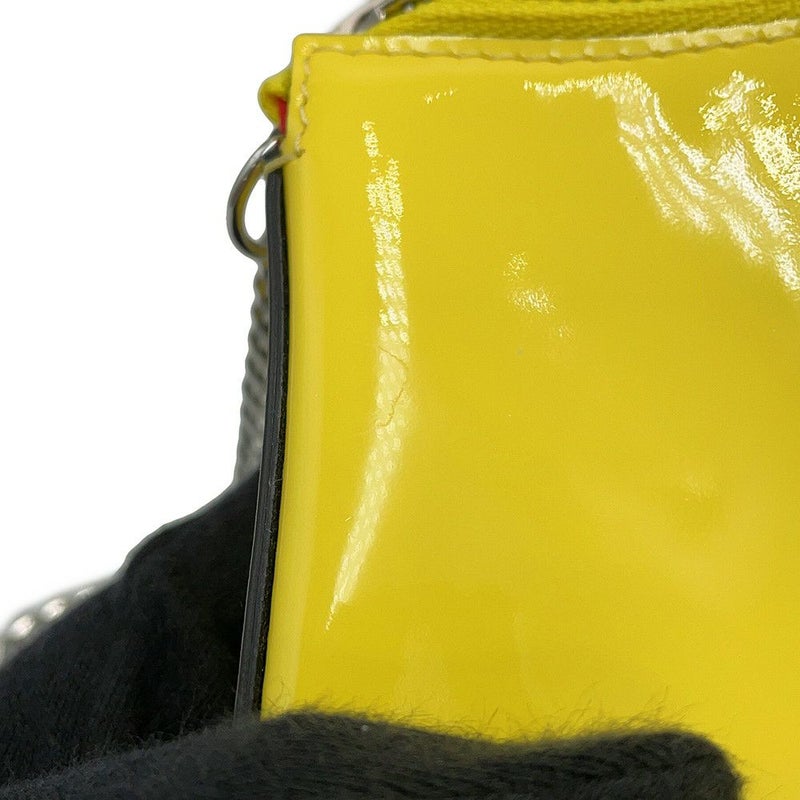 クリスチャン・ルブタン チェーンショルダーバッグ ルビラ パテント 3225249 Christian Louboutin