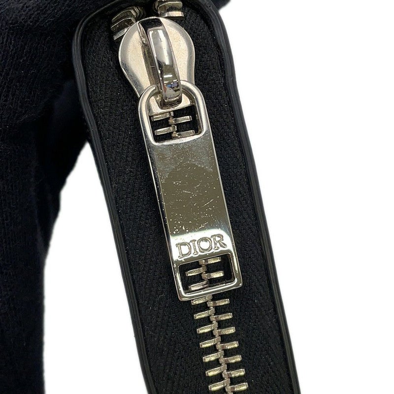 クリスチャン・ディオール 長財布 オブリーク ギャラクシー ラウンドジップウォレット 2ESBC252VPD 黒 トロッター