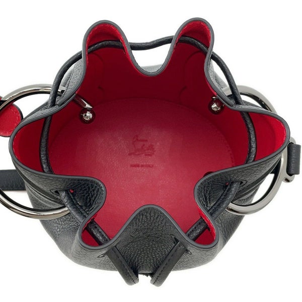 クリスチャン・ルブタン ショルダーバッグ BY MY SIDE  バイ マイ サイド バケットバッグ 3235080 黒