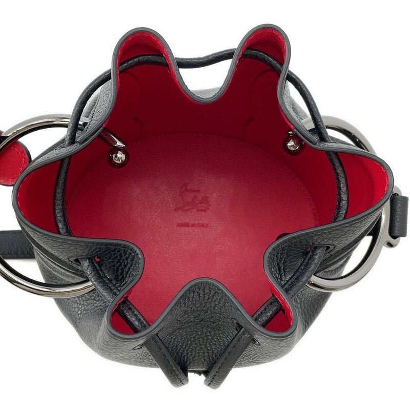 クリスチャン・ルブタン ショルダーバッグ BY MY SIDE  バイ マイ サイド バケットバッグ 3235080 黒