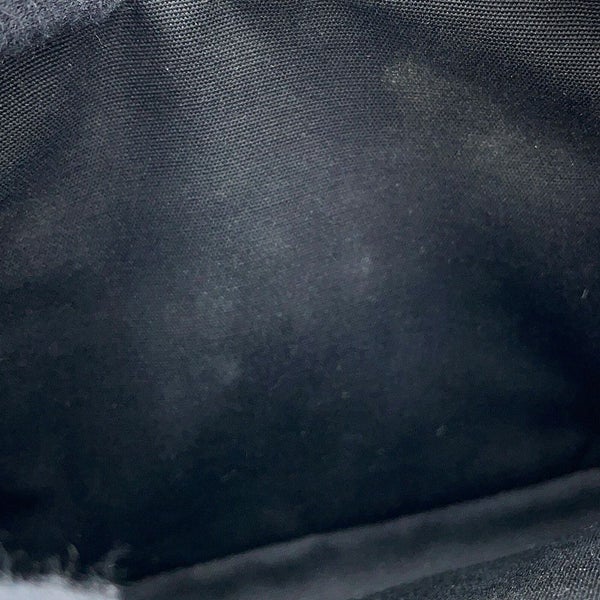 クリスチャン・ディオール ショルダーバッグ オブリーク ジャカード ジップポーチ キャンバス 2OBBC119YSE Christian Dior 黒