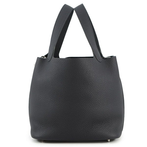 エルメス ハンドバッグ ピコタンロックMM キャバン/シルバー金具 トリヨンクレマンス K刻印