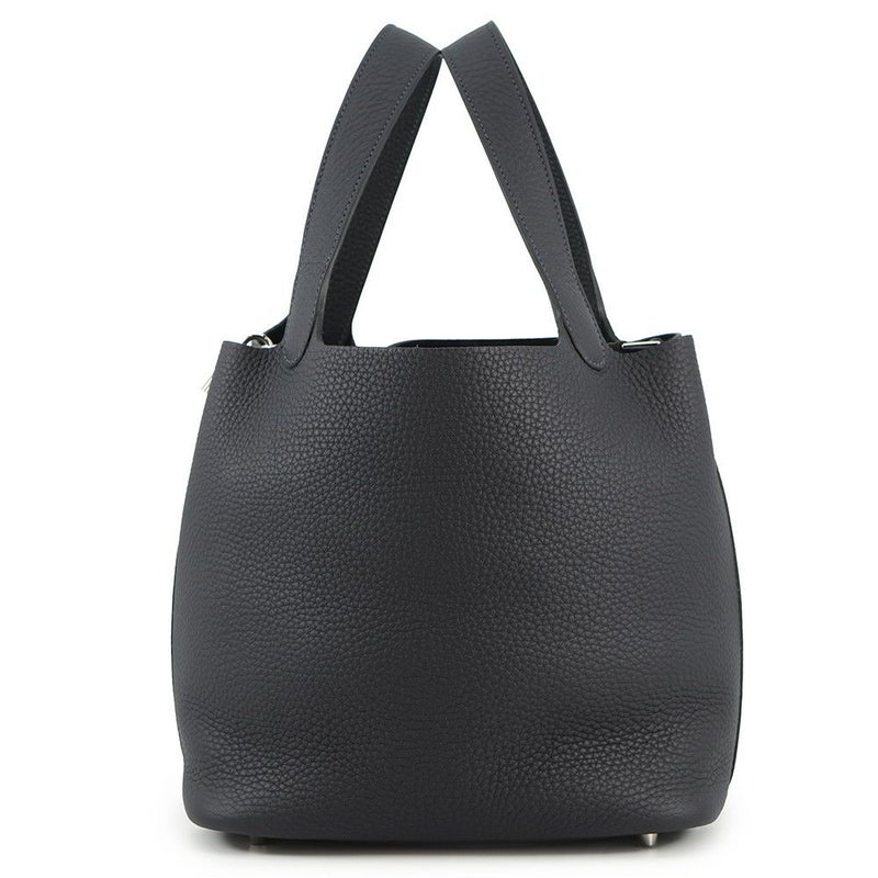 エルメス ハンドバッグ ピコタンロックMM キャバン/シルバー金具 トリヨンクレマンス K刻印