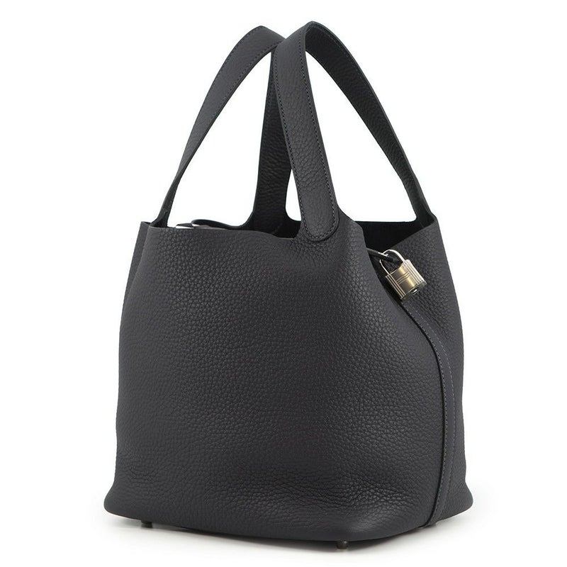 エルメス ハンドバッグ ピコタンロックMM キャバン/シルバー金具 トリヨンクレマンス K刻印