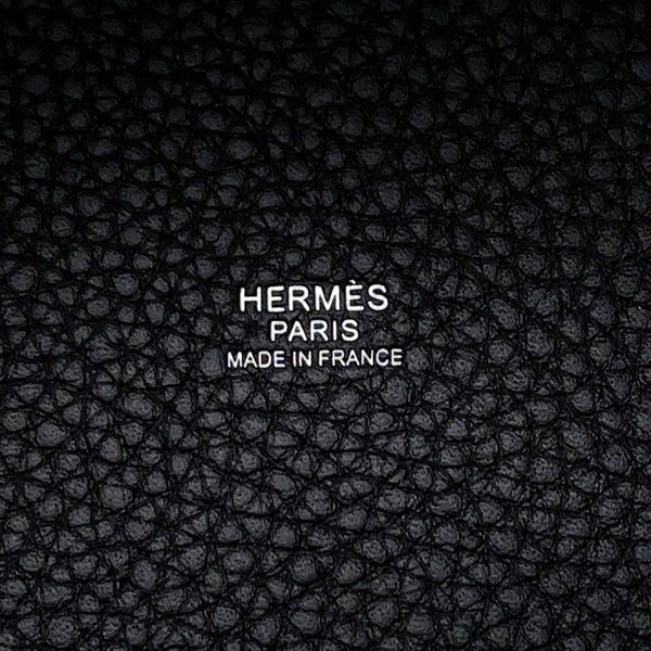 エルメス ハンドバッグ ピコタンロックMM キャバン/シルバー金具 トリヨンクレマンス K刻印