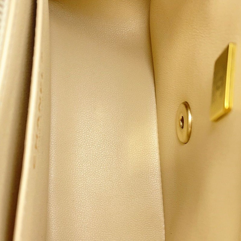 シャネル チェーンショルダーバッグ マトラッセ ココマーク キャビアスキン AS5758 CHANEL