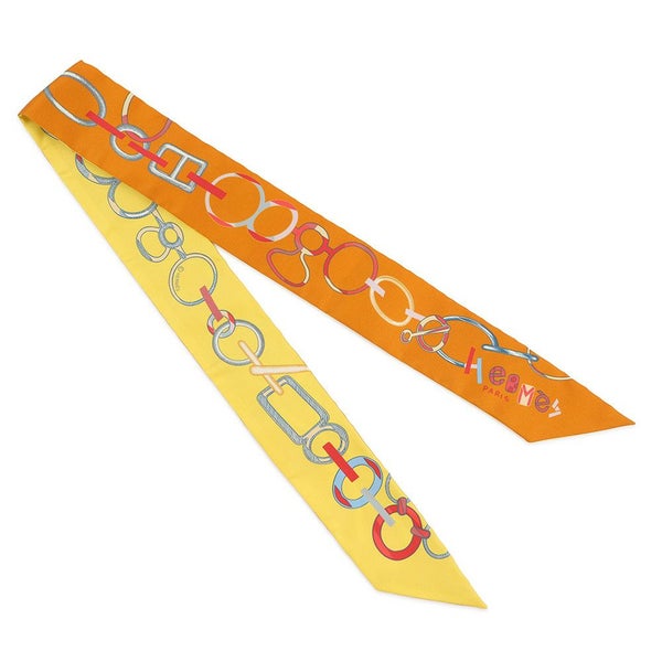 エルメス スカーフ ツイリー ド・レ・ブックル Do Re Boucles HERMES シルク 2023春夏