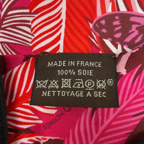 エルメス スカーフ ツイリー ジャガー ケツァール JAGUAR QUETZAL HERMES シルクツイル