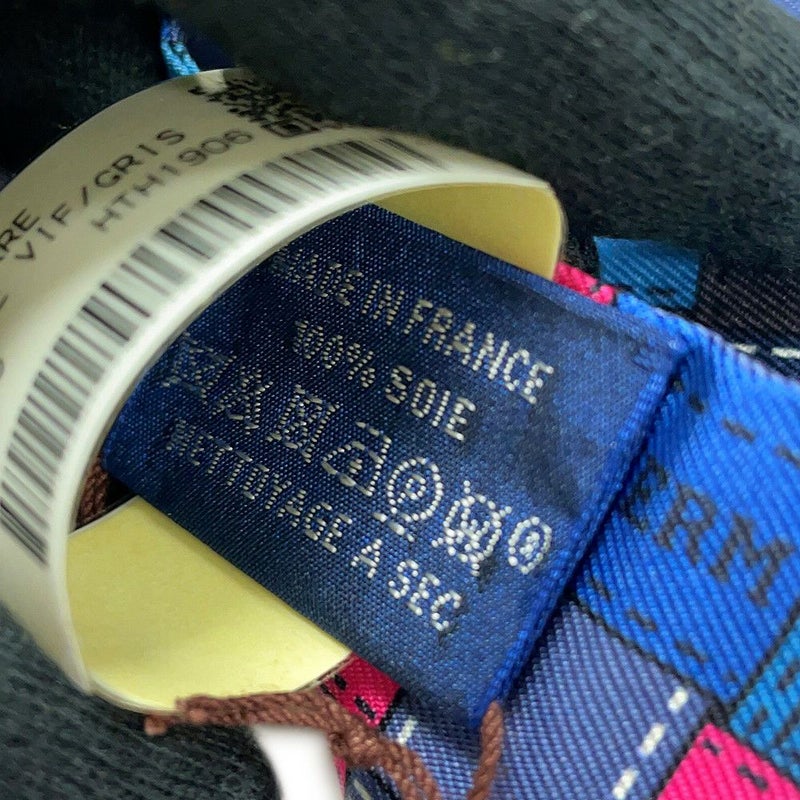 エルメス スカーフ ツイリー ボルデュック・チェック Bolduc au Carre HERMES シルクツイル 2019年秋冬