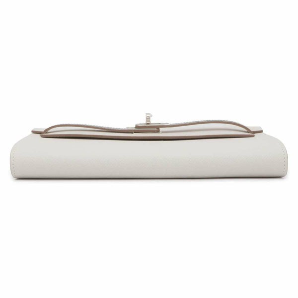 エルメス ケリーウォレット ロング トゥーゴー タッチ グリスペール/グリシマン/シルバー金具 エプソン/アリゲーターシャイン B刻印