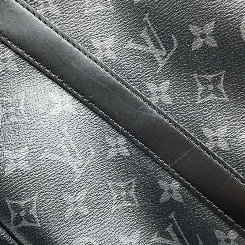 ルイヴィトン ボストンバッグ モノグラム・エクリプス キーボル・バンドリエール45 M40569 2wayショルダー ブラック 黒