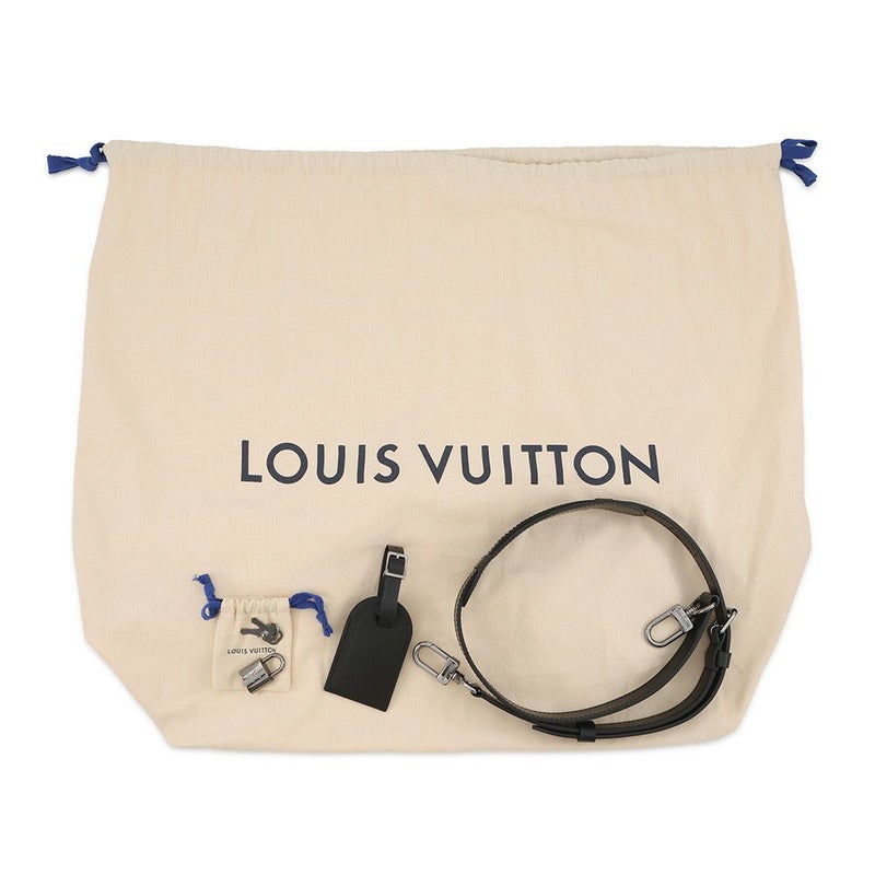 ルイヴィトン ボストンバッグ モノグラム・エクリプス キーボル・バンドリエール45 M40569 2wayショルダー ブラック 黒