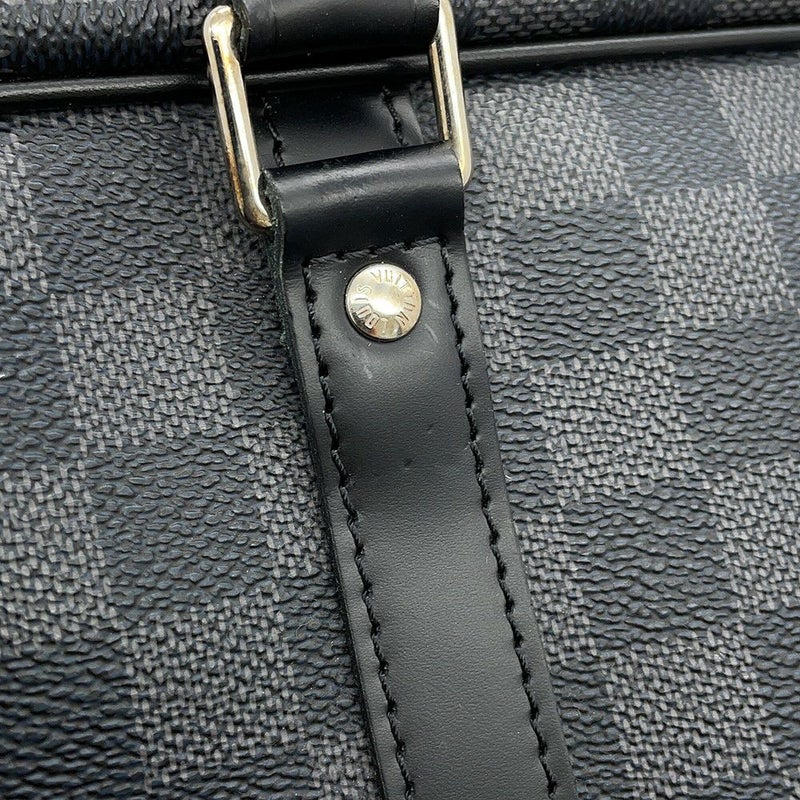 ルイヴィトン ビジネスバッグ ダミエ・グラフィット ポルトドキュマン・ヴォワヤージュ N41125 黒 ブラック