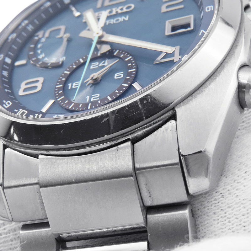 セイコー アストロン セイコー創業140周年記念限定モデル 日本限定300本 SBXY023 ブルーグレー/金春色文字盤 ソーラー電波