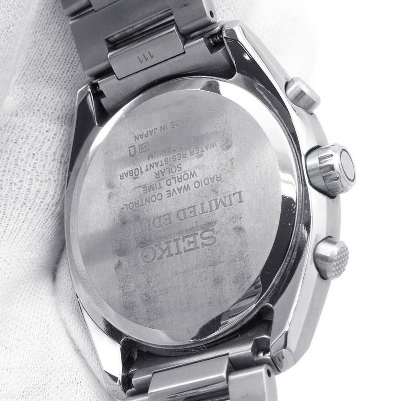 セイコー アストロン セイコー創業140周年記念限定モデル 日本限定300本 SBXY023 ブルーグレー/金春色文字盤 ソーラー電波