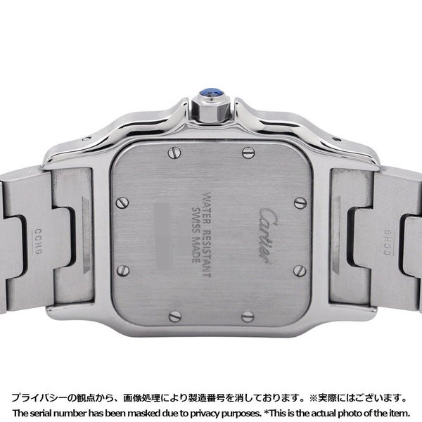 カルティエ サントス ガルベ LM W20060D6 Cartier 腕時計 ウォッチ シルバー文字盤