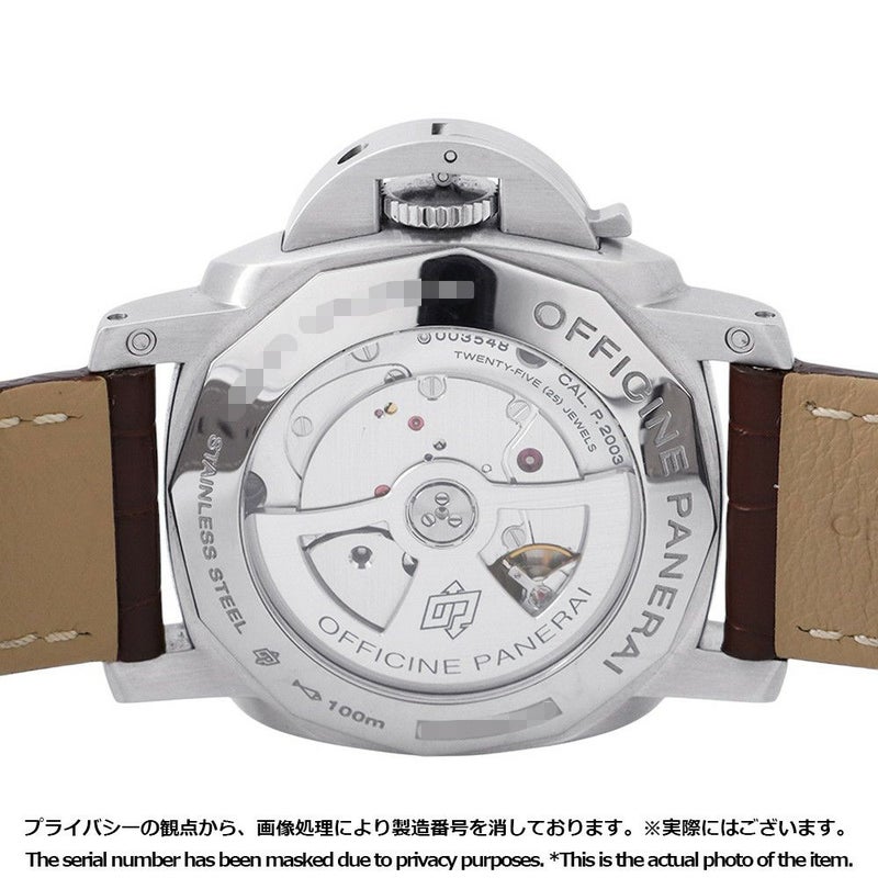 パネライ ルミノール 1950 10デイズ GMT PANERAI 腕時計 黒文字盤