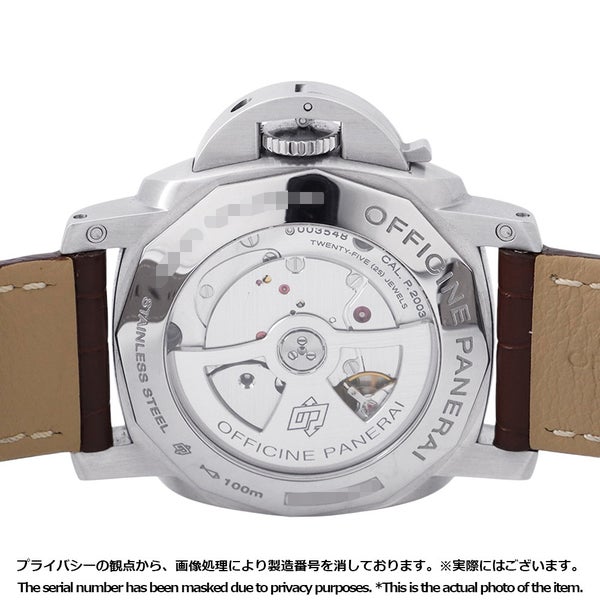 パネライ ルミノール 1950 10デイズ GMT PANERAI 腕時計 黒文字盤