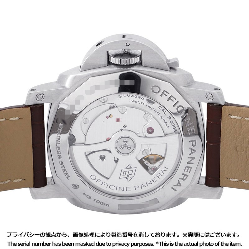 パネライ ルミノール 1950 10デイズ GMT PANERAI 腕時計 黒文字盤