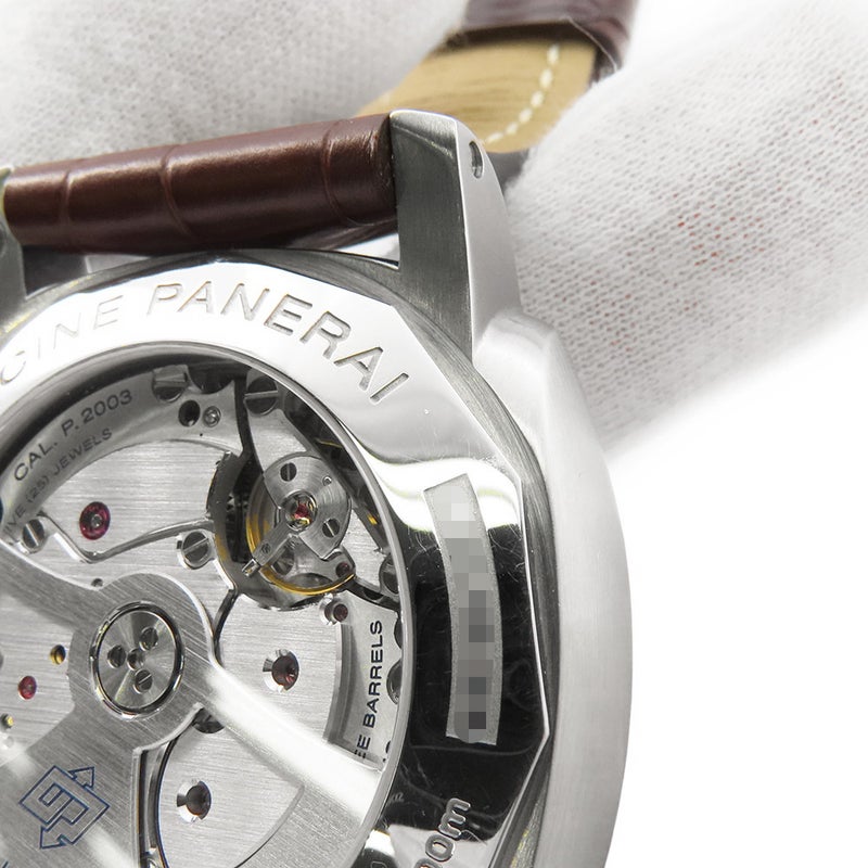 パネライ ルミノール 1950 10デイズ GMT PANERAI 腕時計 黒文字盤