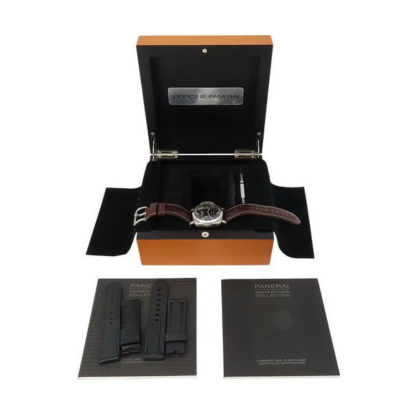 パネライ ルミノール 1950 10デイズ GMT PANERAI 腕時計 黒文字盤