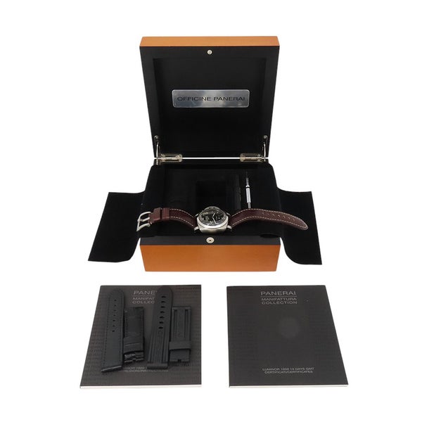 パネライ ルミノール 1950 10デイズ GMT PANERAI 腕時計 黒文字盤