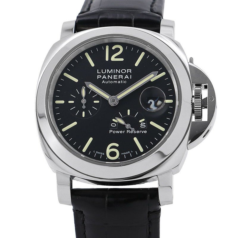 パネライ ルミノール パワーリザーブ O番 PAM00090 PANERAI 腕時計 黒文字盤