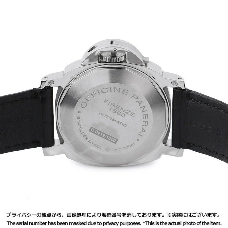 パネライ ルミノール パワーリザーブ O番 PAM00090 PANERAI 腕時計 黒文字盤
