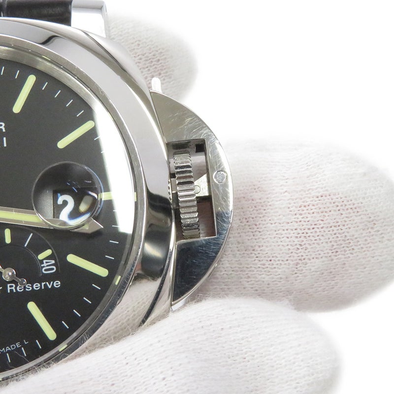 パネライ ルミノール パワーリザーブ O番 PAM00090 PANERAI 腕時計 黒文字盤
