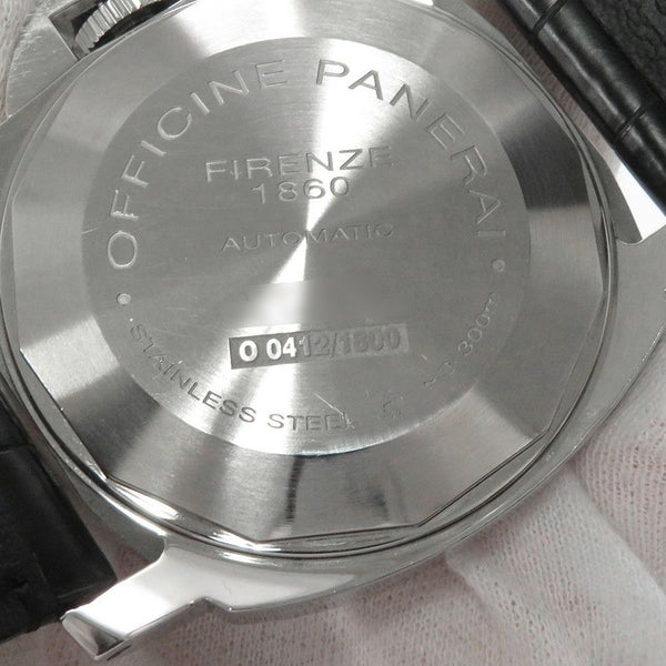 パネライ ルミノール パワーリザーブ O番 PAM00090 PANERAI 腕時計 黒文字盤
