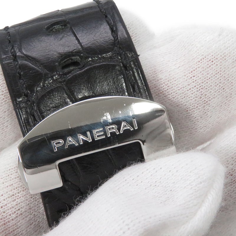 パネライ ルミノール パワーリザーブ O番 PAM00090 PANERAI 腕時計 黒文字盤