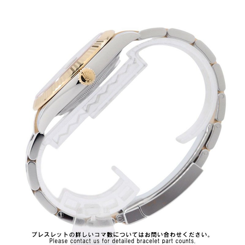 ロレックス デイトジャスト41 SS/K18イエローゴールド ランダムシリアル 126333 ROLEX 腕時計 スレート文字盤 ローマン