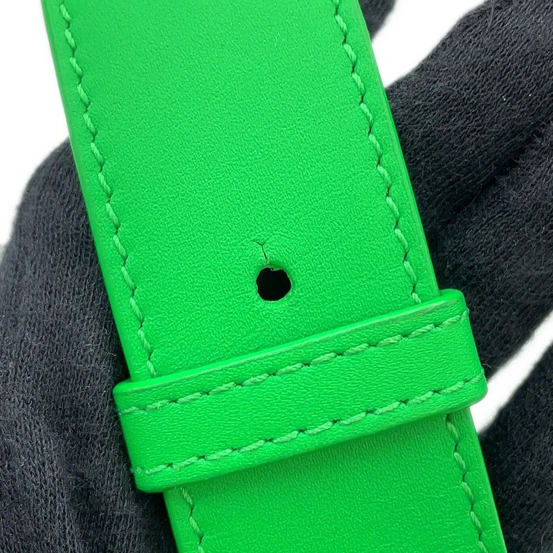 ボッテガヴェネタ ショルダーバッグ イントレチャート フォンポーチ カーフレザー 729296 BOTTEGA VENETA グリーン