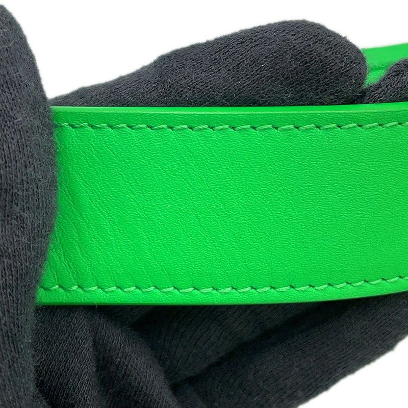 ボッテガヴェネタ ショルダーバッグ イントレチャート フォンポーチ カーフレザー 729296 BOTTEGA VENETA グリーン