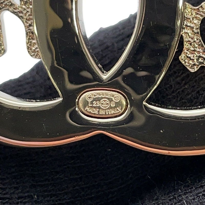 シャネル ブローチ ココマーク ロゴ ラインストーン フェイクパール L23 B ABB778 CHANEL アクセサリー