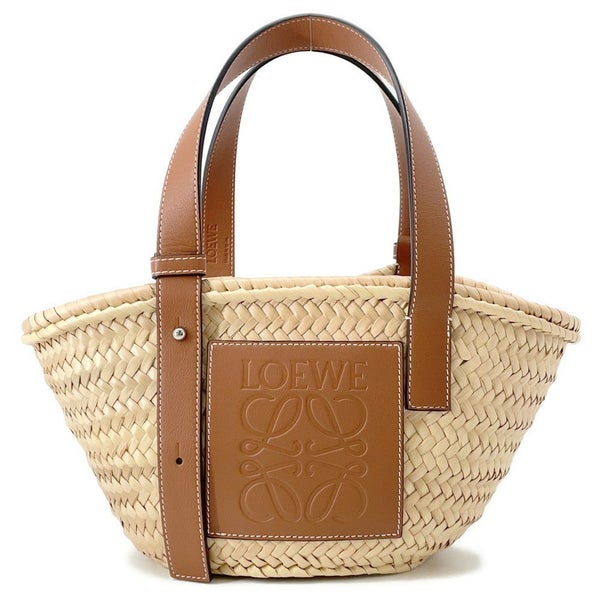 ロエベ ハンドバッグ バスケットバッグ スモール ラフィア 327.02.S93 LOEWE カゴバッグ