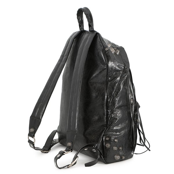 バレンシアガ リュック ル カゴール バックパック レザー 766297 BALENCIAGA リュックサック メンズ 黒
