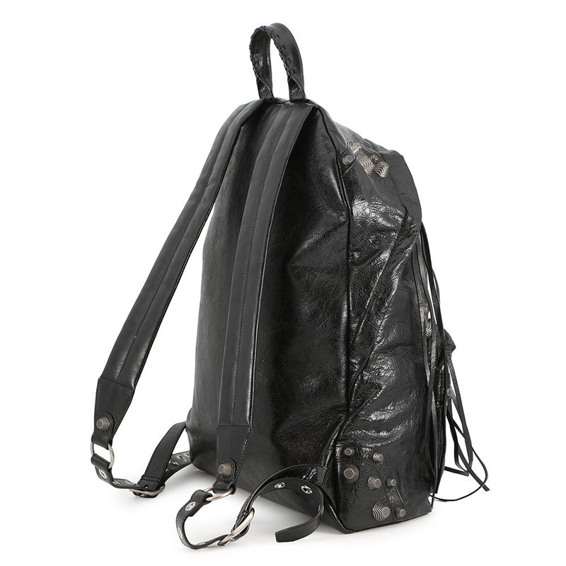バレンシアガ リュック ル カゴール バックパック レザー 766297 BALENCIAGA リュックサック メンズ 黒