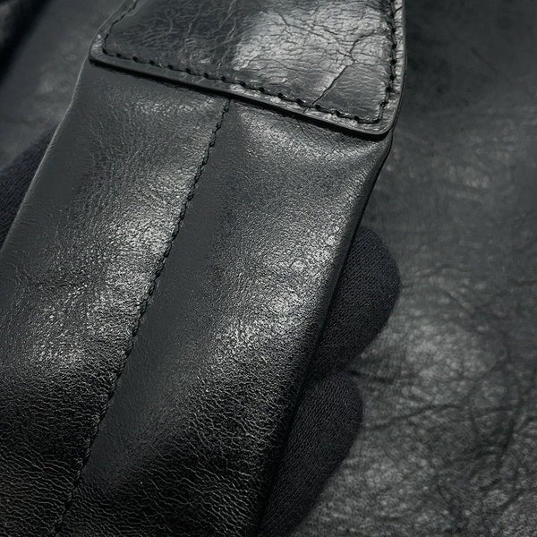 バレンシアガ リュック ル カゴール バックパック レザー 766297 BALENCIAGA リュックサック メンズ 黒