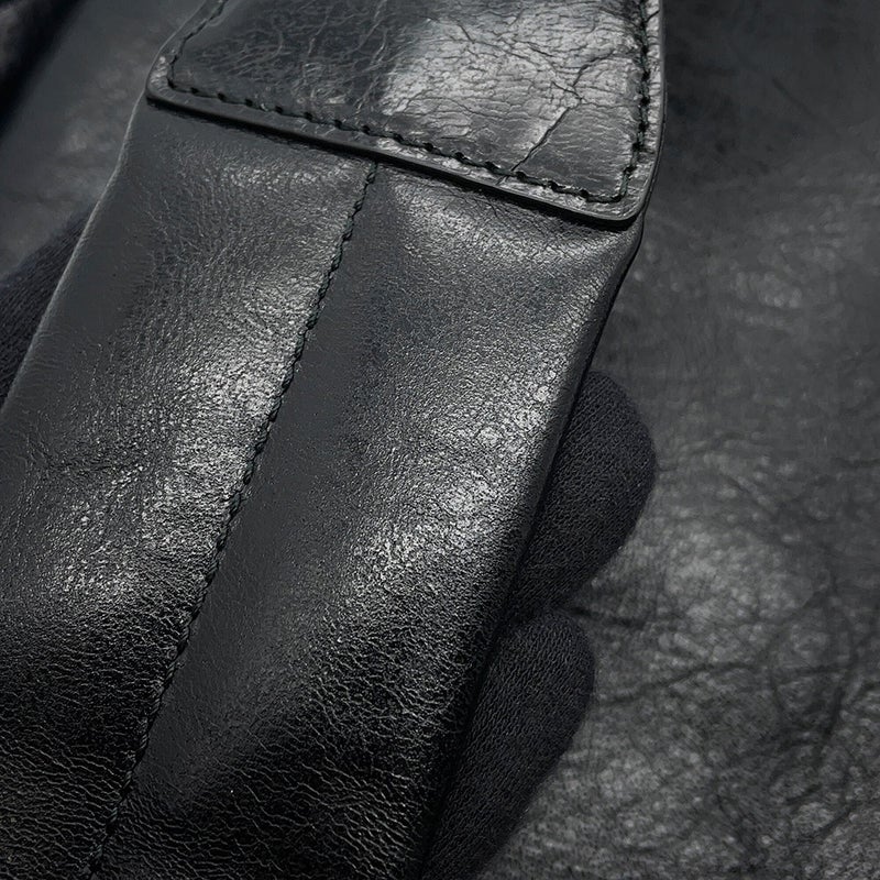 バレンシアガ リュック ル カゴール バックパック レザー 766297 BALENCIAGA リュックサック メンズ 黒