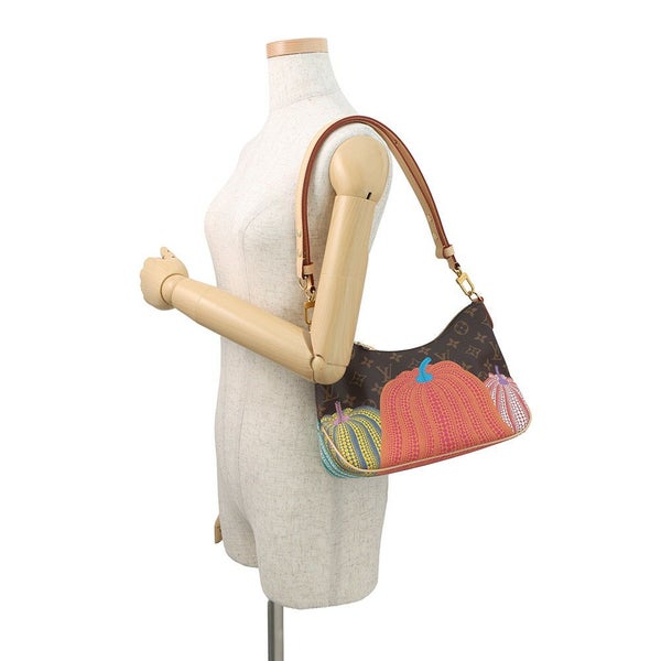 ルイヴィトン ショルダーバッグ モノグラム・パンプキン LV×YK ブーローニュ NM M46470 ヴィトン 2way ハンドバッグ 草間彌生