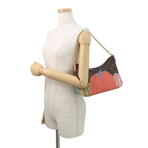 ルイヴィトン ショルダーバッグ モノグラム・パンプキン LV×YK ブーローニュ NM M46470 ヴィトン 2way ハンドバッグ 草間彌生