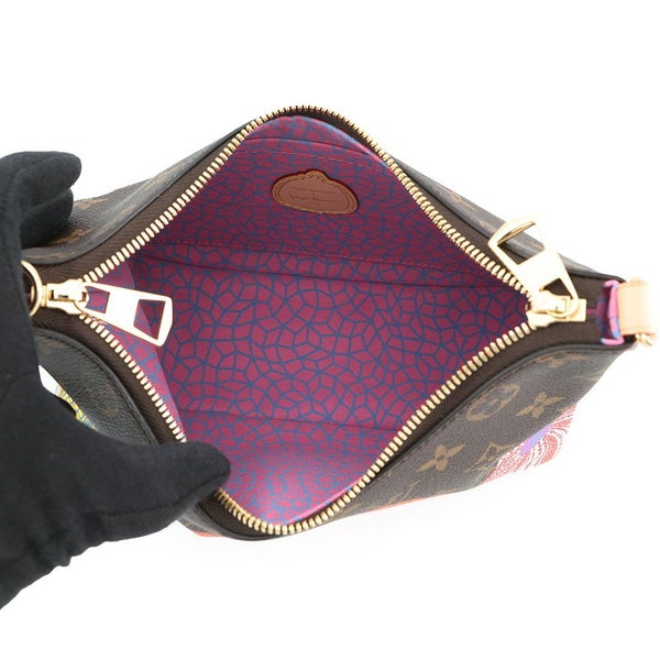 ルイヴィトン ショルダーバッグ モノグラム・パンプキン LV×YK ブーローニュ NM M46470 ヴィトン 2way ハンドバッグ 草間彌生