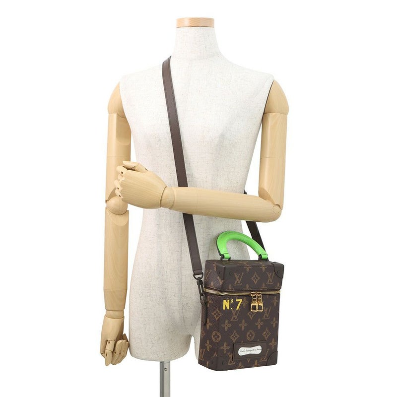 ルイヴィトン ハンドバッグ モノグラム ヴェルティカル・ボックス トランク M59664 ヴィトン 2wayショルダーバッグ ヴァージル･アブロー